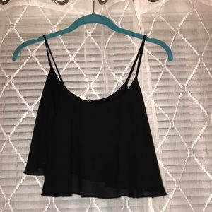 Black Crop Top